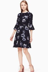 Kate spade night rose crepe dress
